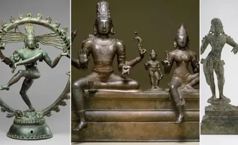 Ancient idols to India