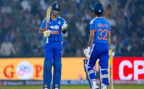 Ishan Kishans Sensational Ton Propels India To 271-5 vs NZ1