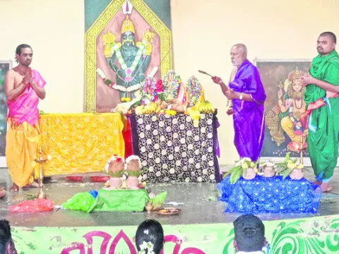 కనులపండువగా ఆదిశిలావాసుడి కల్యాణం 
