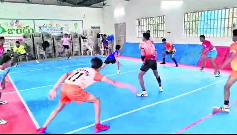 క్రీడాకారుల సాధన