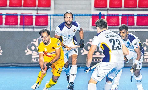 amil Nadu Dragons beat Hyderabad Toofans 4–2 in shootout in Hockey India League opener