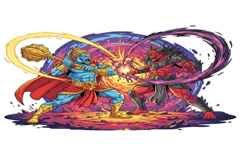 Kesari defeats demon Sambasadhana