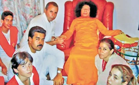 Nicolás Maduro Devotee of Sathya Sai Baba