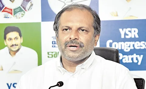 YSRCP General Secretary Srikanth Reddy Comments On Chandrababu over Rayalaseema Lift irrigation