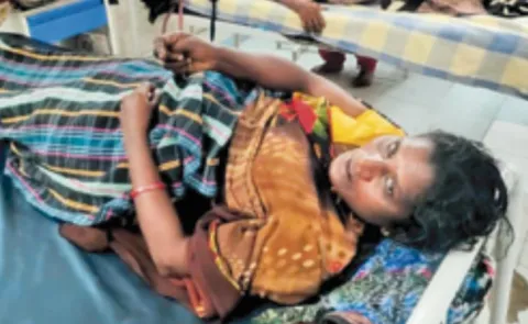 AP Police Misbehaving with Dalit woman: Andhra pradesh
