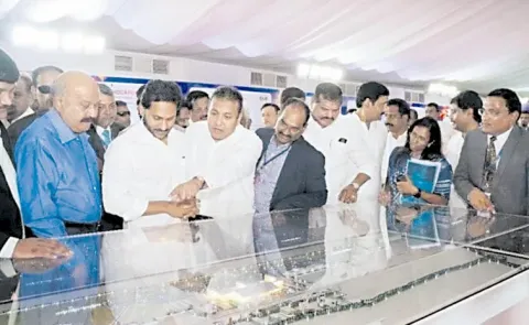 Ys Jagan lays foundation stone for Bhogapuram Airport: Andhra pradesh