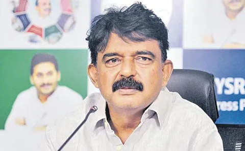 Perni Nani fires on CM Chandrababu Over Bhogapuram Airport