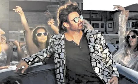 Prabhas The Raja saab Nache Nache Song Launch