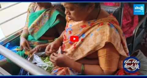 Women Cutting Vegetables in Free RTC Bus Viral Video  2