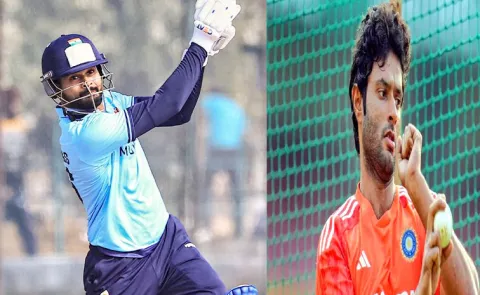 VHT 2025 26: Shivam Dube Shines Mumbai win last Over Thriller Vs HP