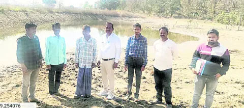 ప్రధానమంత్రి కృషి సంచాయ్‌  పనుల పరిశీలన
