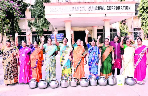 నల్లా నీటిని సరఫరా చేయాలి