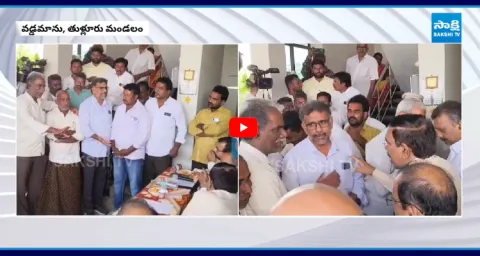 Amaravati Farmers Fire On Minister Narayana 3