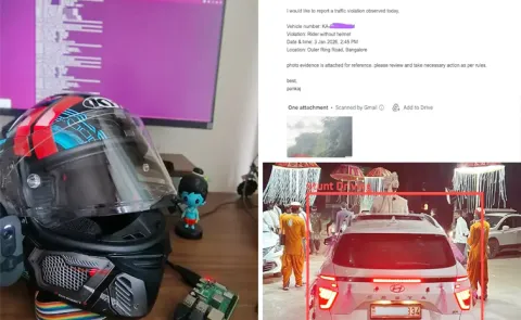 Pankaj Tanwar built an AI enabled helmet15