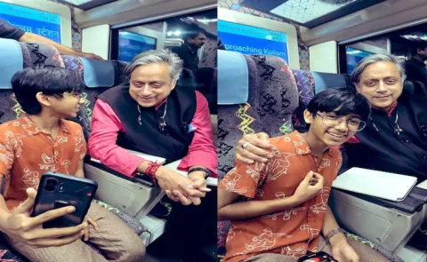 Shashi Tharoor Shares Encounter with 16 year-old AI Tech whiz