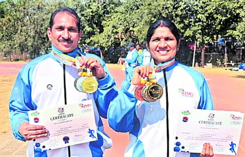 అంతర్జాతీయ మాస్టర్‌ అథ్లెటిక్స్‌కు ఎంపిక 