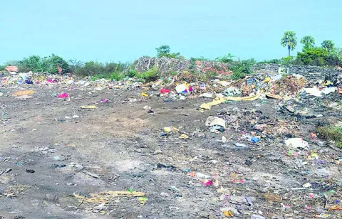 రీసైక్లింగ్‌ లేక ఇబ్బందులు 
