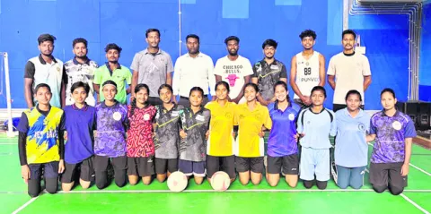 ఉత్సాహంగా నెట్‌బాల్‌ జట్ల ఎంపికలు 