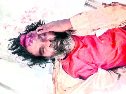 వాహనం ఢీకొని  గుర్తు తెలియని వ్యక్తి మృతి 