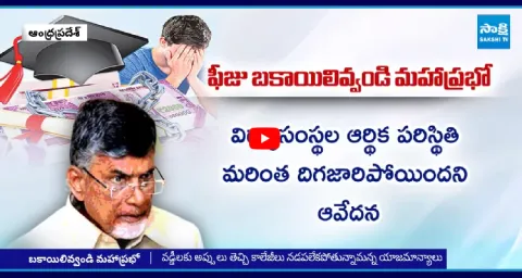 Private Engineering And Degree College Associations Blame Chandrababu Govt 1