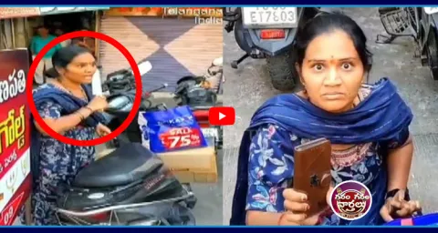 Married Woman Hulchul At Warangal For Husband 1