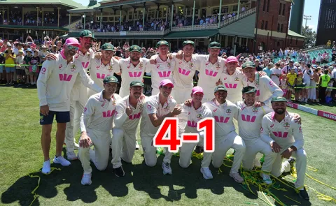 Australia beat england by 5 wickets in 5th Ashes test