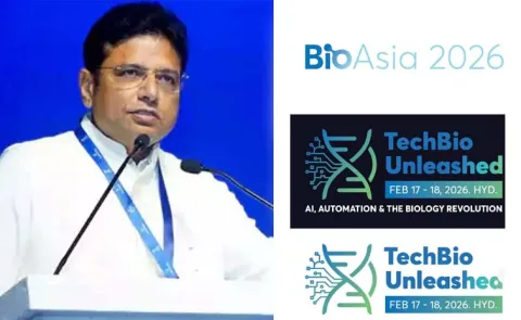 Minister D Sridhar Babu Announces BioAsia 2026 Dates