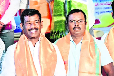 జీపీఓల జిల్లా నూతన కార్యవర్గం ఎన్నిక
