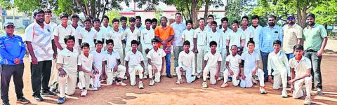 ఉత్సాహంగా అండర్‌–14 క్రికెటర్ల ఎంపిక 