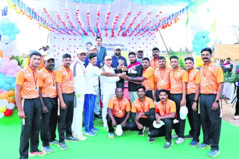 ముగిసిన బెటాలియన్‌ క్రీడలు