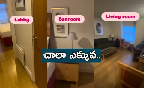 London 1BHK Flat monthly rent Rs 8 lakh Indian woman share video
