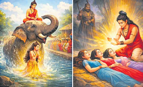 mrigashringa legend kaveri magha snana divine grace