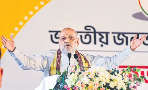 Union Home Minister Amit Shah accused the Trinamool congress