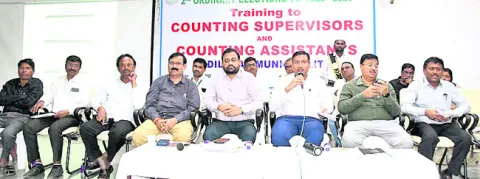 పకడ్బందీగా కౌంటింగ్‌ ప్రక్రియ