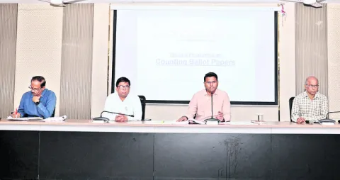 పకడ్బందీగా ఓట్ల లెక్కింపు ప్రక్రియ 