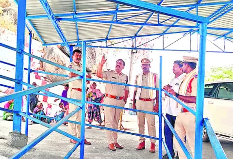 బ్రహ్మోత్సవాల ఏర్పాట్ల పరిశీలన