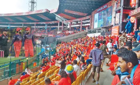 Will RCB play IPL matches at Chinnaswamy Stadium?6
