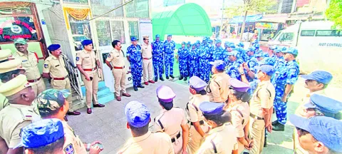 కట్టుదిట్టమైన బందోబస్తు: డీసీపీ
