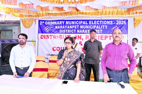 మున్సి‘పోల్స్‌’కు రెడీ 