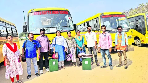 ఏర్పాట్లు పూర్తి..
