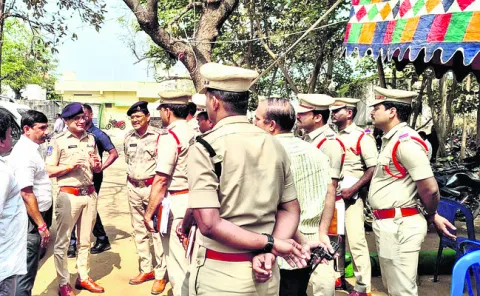 ●పకడ్బందీగా బందోబస్తు