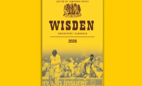 Chris Woakes and Mohammed Siraj are set to feature on the cover of the 2026 Wisden Almanack10
