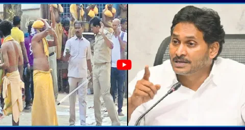 YS Jagan Fires On Chandrababu Govt Over Srisailam Devotees Issue 1