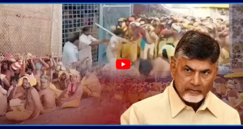 Srisailam Temple Stampede Sparks Outrage  1
