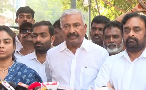 Peddireddy Ramachandra Reddy Visited Ambati Rambabu Family