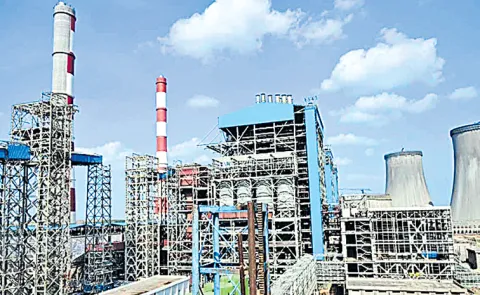 Yadadri thermal power plant at peak demand