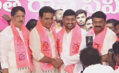 BRS Working President KTR Takes On Congress, BJP