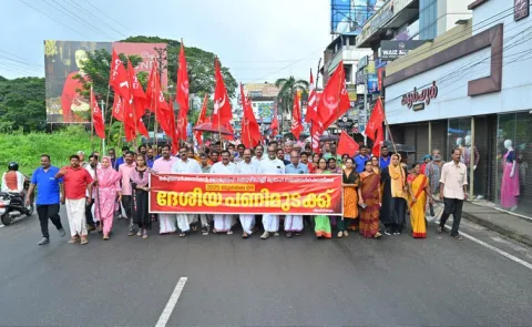 Bharat Bandh Kerala transport hit Odisha shutdown