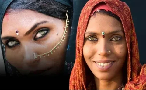 The Tigress-Eyed Woman From Pushkar Fair Goes Viral