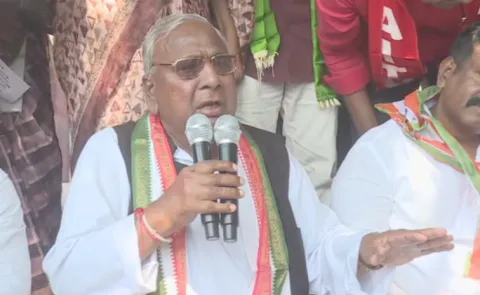 Controversy Over Congress Leader V Hanumantha Rao Comments